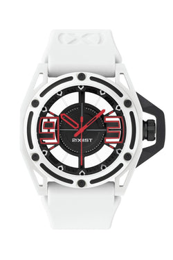 2(X)IST Arctic-White/Hazard-Red NYC Watch thumbnail 1