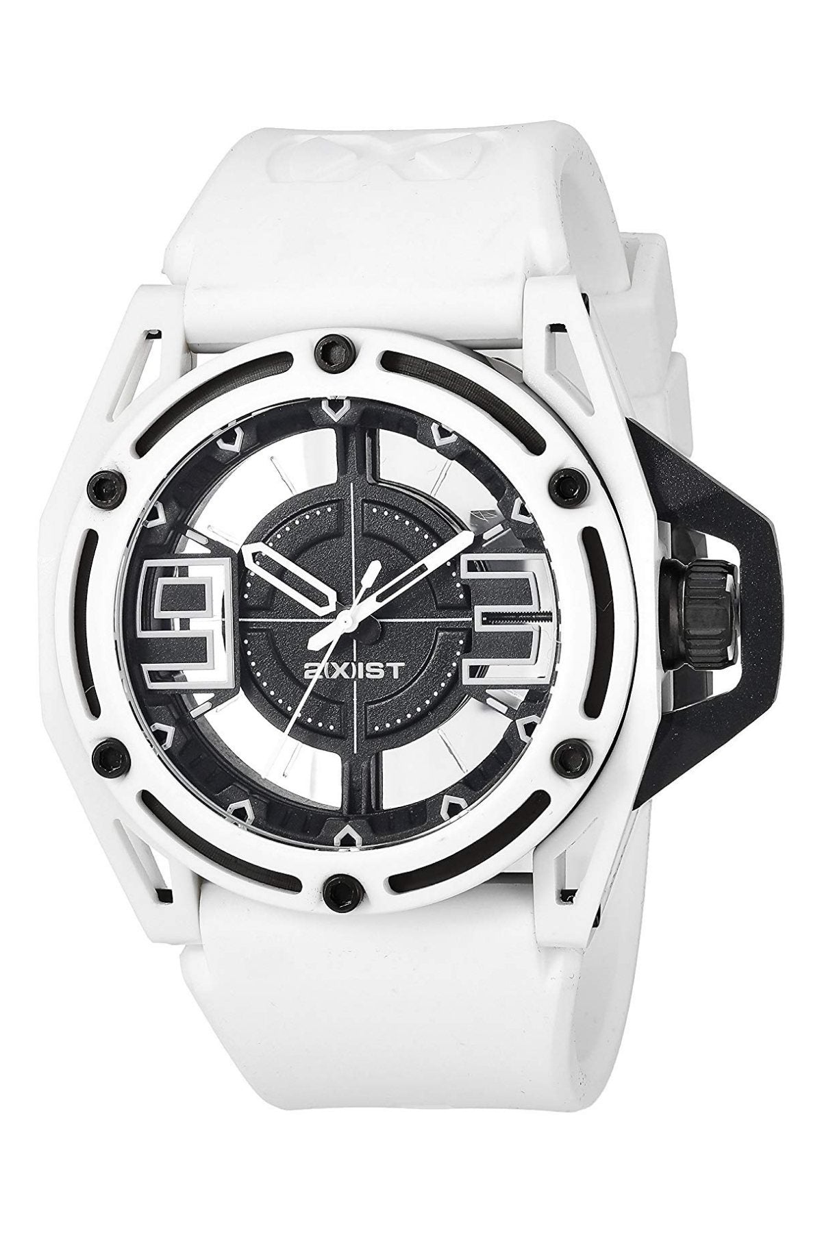 2(X)IST Arctic-White/Jet-Black NYC Watch