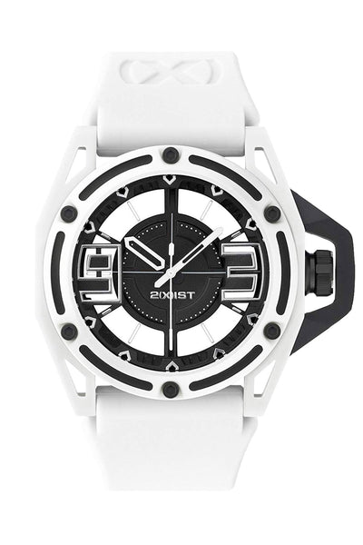 2(X)IST Arctic-White/Jet-Black NYC Watch