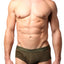2(X)IST Army Green Contour Pouch Brief
