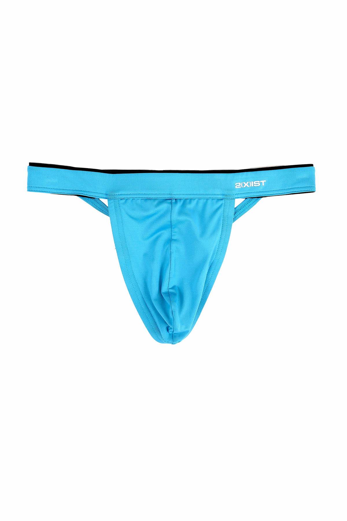 2(X)IST Atomic-Blue Sliq-Micro Y-Back Thong