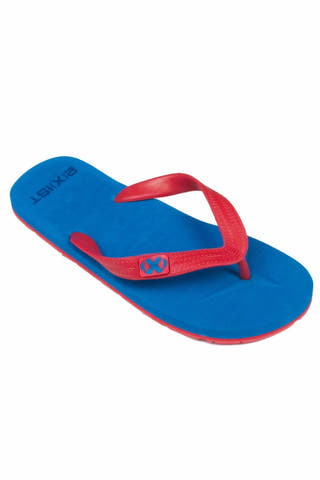 2(X)IST Azure-Blue/Fiery-Red Colorblock Flip-Flop