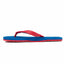 2(X)IST Azure-Blue/Fiery-Red Colorblock Flip-Flop