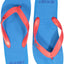 2(X)IST Azure-Blue/Fiery-Red Colorblock Flip-Flop