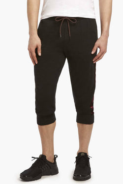 2(X)IST Black After-Hours Striped Tuxedo Crop Pant thumbnail 1