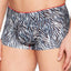 2(X)IST Black/Blue Layered Zebra-Print Sliq Micro Trunk