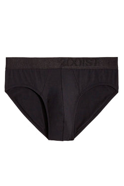 2(X)IST Black Electric No-Show Brief thumbnail 2