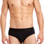 2(X)IST Black Electric No-Show Brief