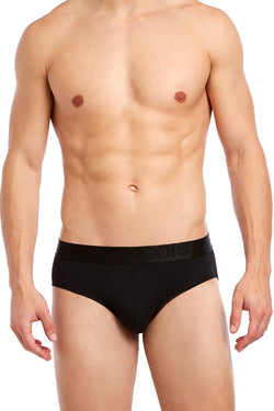 2(X)IST Black Electric No-Show Brief thumbnail 1