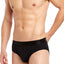 2(X)IST Black Electric No-Show Brief