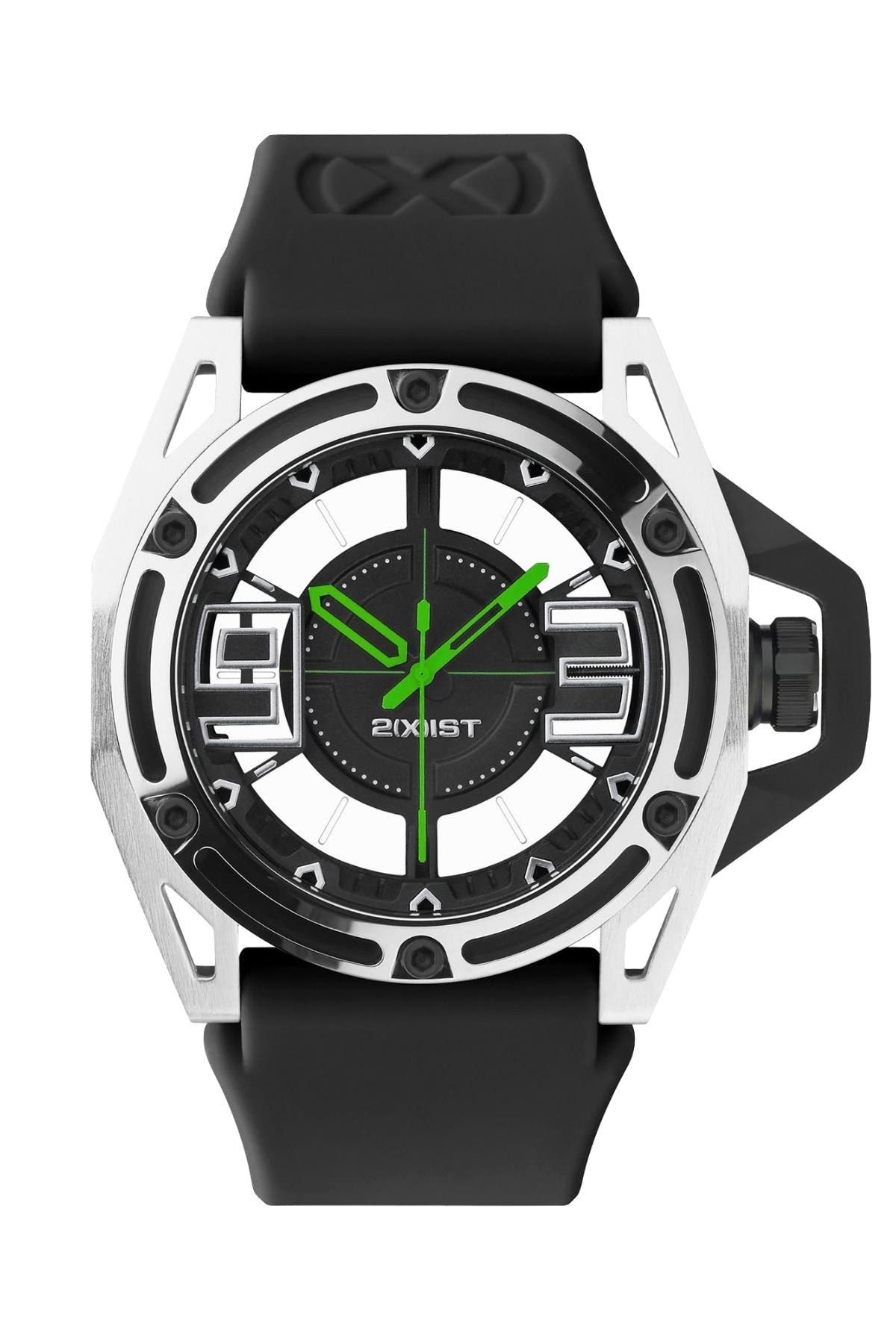 2(X)IST Black/Green NYC Watch