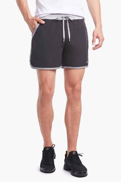 2(X)IST Black/Grey Contrast-Binding Retro Jogger Short thumbnail 1