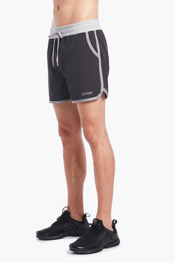 2(X)IST Black/Grey Contrast-Binding Retro Jogger Short thumbnail 3