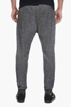 2(X)IST Black Heather French Terry Drop-Inseam Pant thumbnail 3