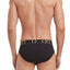 2(X)IST Black Luxe No Show Brief 3-Pack