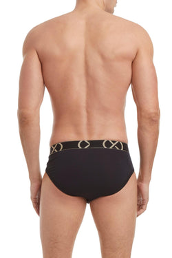 2(X)IST Black Luxe No Show Brief 3-Pack thumbnail 4