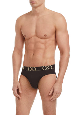 2(X)IST Black Luxe No Show Brief 3-Pack thumbnail 3