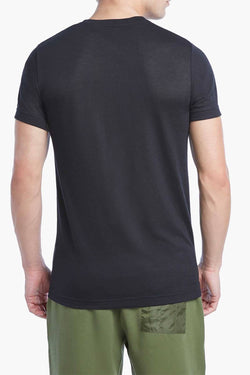 2(X)IST Black Mesh Crewneck Tee thumbnail 3