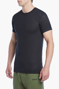 2(X)IST Black Mesh Crewneck Tee thumbnail 2