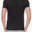 2(X)IST Black Mesh V-Neck Tee