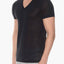 2(X)IST Black Mesh V-Neck Tee