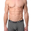 2(X)IST Black Micro-Grid Print Graphic Modal Boxer Brief
