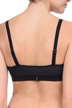 2(X)IST Black Micro Mesh Bralette thumbnail 2