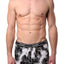2(X)IST Black Palm-Leaf Print Graphic Modal Boxer Brief