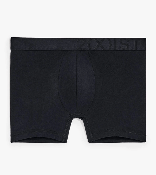 2(X)IST Black Pima Flex No Show Trunk X40923