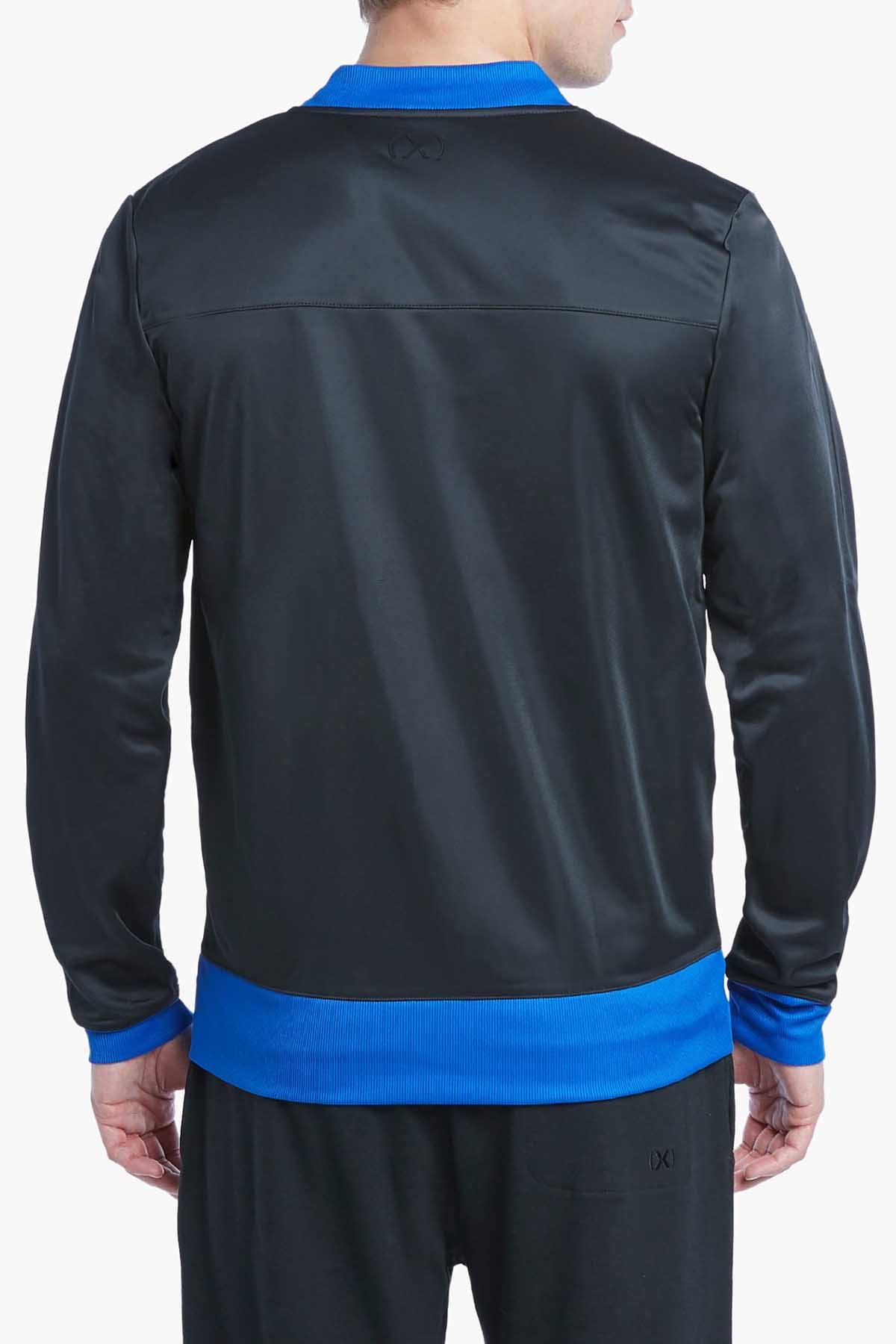 2(X)IST Black/Royal-Blue Capsule Track-Suit Bomber Jacket