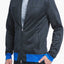 2(X)IST Black/Royal-Blue Capsule Track-Suit Bomber Jacket
