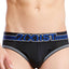 2(X)IST Black Sliq-Mesh Jock-Brief