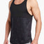 2(X)IST Black/Star-Patch Galaxy Print Moto Tank