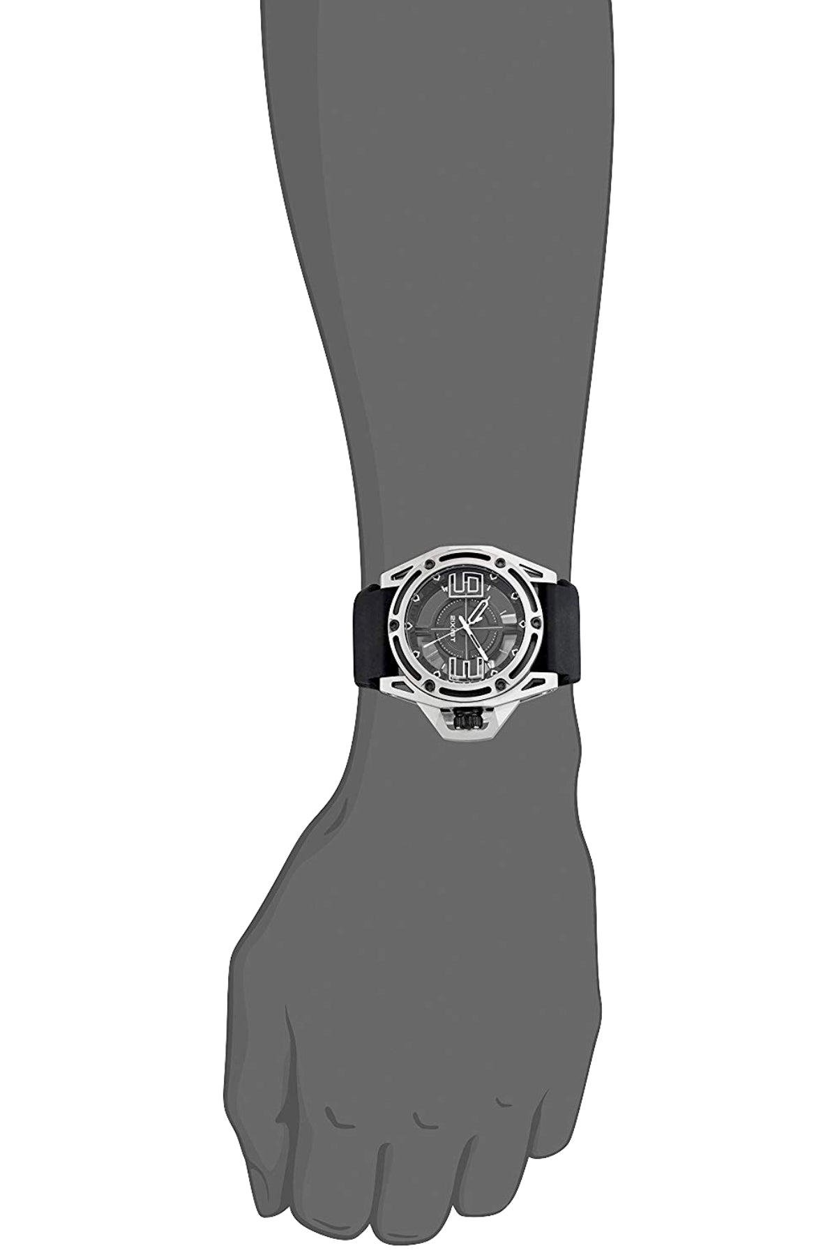 2(X)IST Black/Titanium NYC Watch