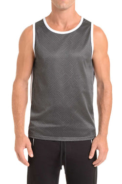 2(X)IST Black Transcendence Mesh Muscle Tank thumbnail 1