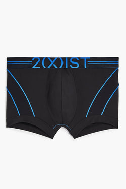 2(X)IST Black Two-Tone Speed-Dri Sport-Mesh No-Show Trunk thumbnail 3