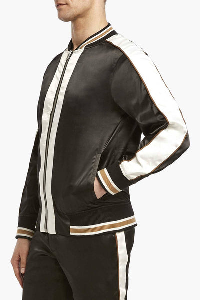 2(X)IST Black/White After-Hours Bomber Jacket