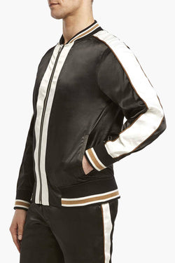 2(X)IST Black/White After-Hours Bomber Jacket thumbnail 2