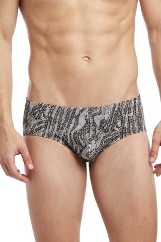 2(X)IST Black/White Digi-Zebra Print Graphic Cotton Bikini