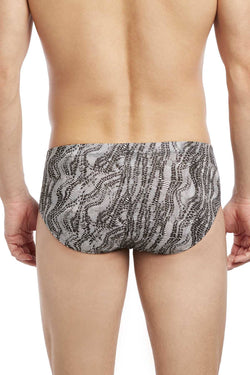 2(X)IST Black/White Digi-Zebra Print Graphic Cotton Bikini thumbnail 2