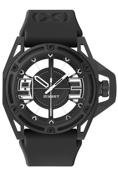 2(X)IST Black/White/Silver NYC Watch