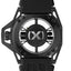 2(X)IST Black/White/Silver NYC Watch
