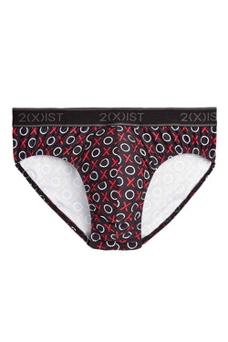 2(X)IST Black X's & O's Graphic Micro No-Show Brief thumbnail 3