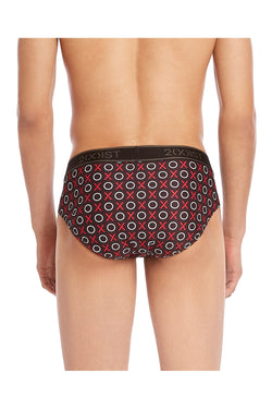 2(X)IST Black X's & O's Graphic Micro No-Show Brief thumbnail 2