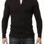2(X)IST Black Zoom Tartan Henley