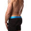 2(X)IST Black & Blue Electric Cotton Stretch Boxer Brief