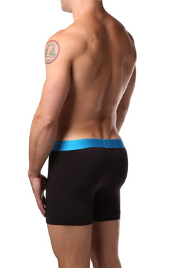 2(X)IST Black & Blue Electric Cotton Stretch Boxer Brief thumbnail 2