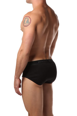 2(X)IST Blue/Black/Lime Green Essential Contour Pouch Brief 3-Pack thumbnail 4