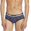2(X)IST Blue Cotton Stretch No Show Brief 3+1 Bonus Pack