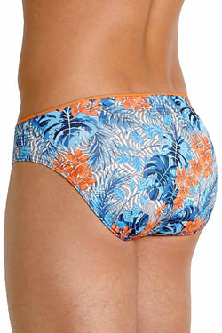 2(X)IST Blue Floral/Zebra Sliq Micro Brief thumbnail 4